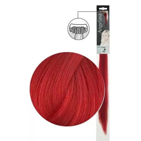 Mèche Ag-Ct Remyhair Clip Rouge    3Cm 45Cmx1