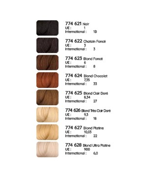 Mèche Ag-Ct Remyhair 45Cm  Mèche 80Cm 1B 1