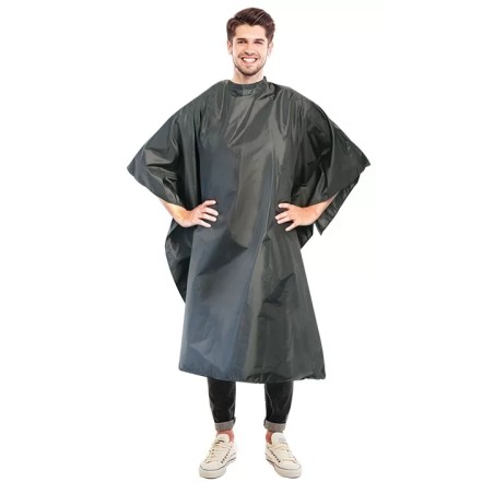 MAXI-Cape Chany Nylon  Noir   125X135Cm