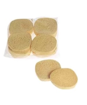 Lot de 12 éponges démaquillantes 7cm