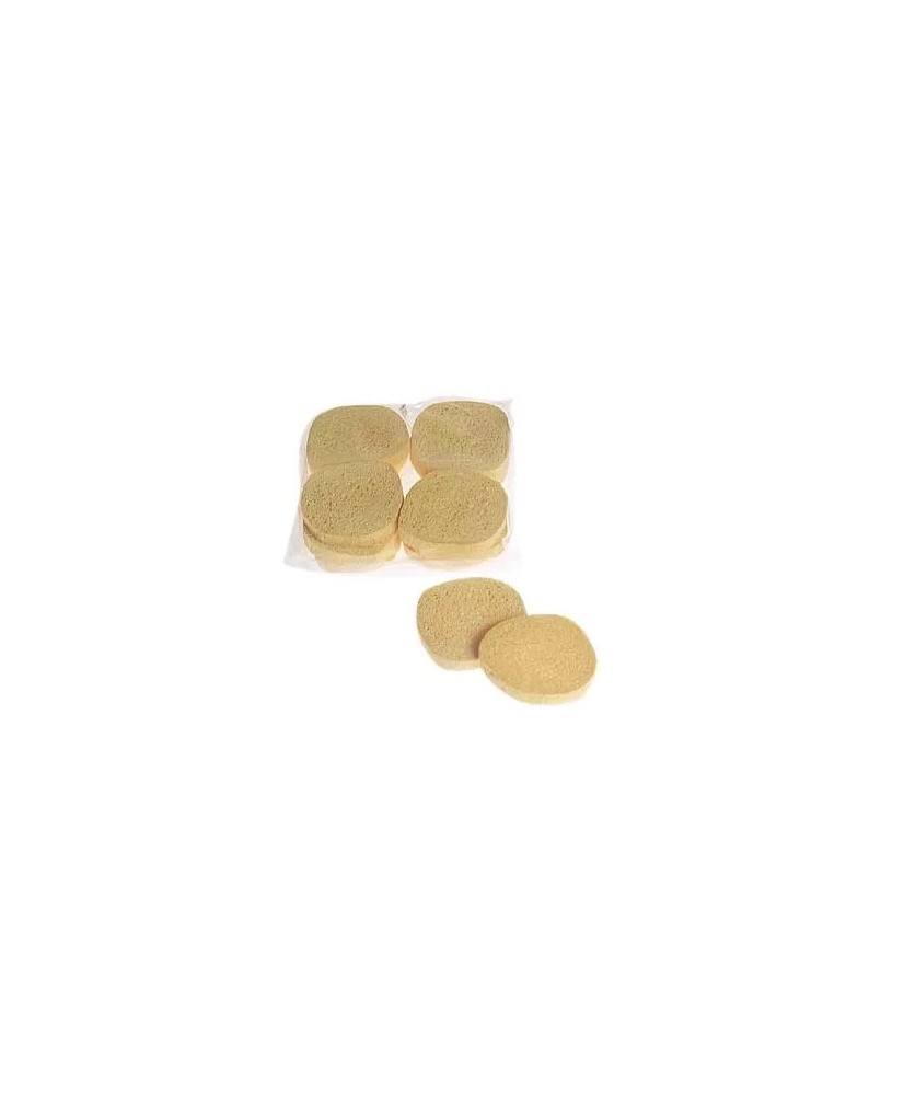 Lot de 12 éponges démaquillantes 7cm
