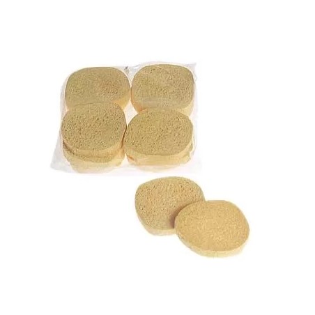 Lot de 12 éponges démaquillantes 7cm