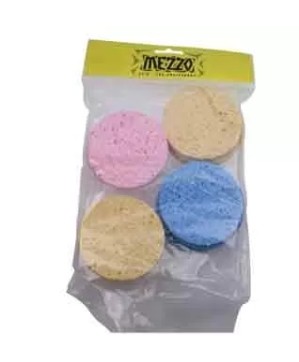 Lot de 12 éponges démaquillantes 7cm