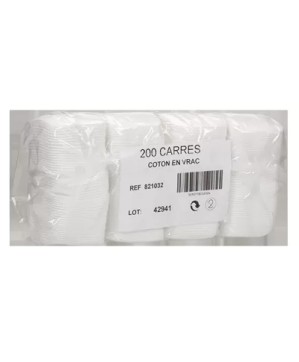 Coton Demaq.Nancy X200 Carre 75X75Mm