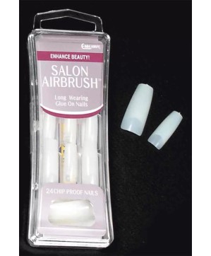 Faux Ongles Naturels   X40 Av Colle