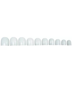 Faux Ongl Pro 1/2 Blanc Boitex100 Ares Pieds/Mains