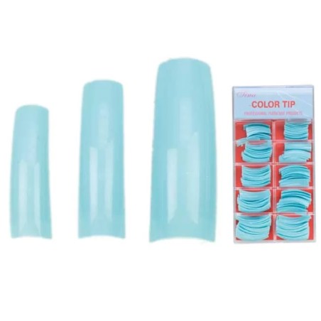 Faux Ongles Pro Ariel Assortis Bleu Boitex100