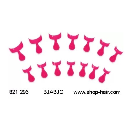 Faux Ongl.Embout French Rouge Boitex140 Assort.