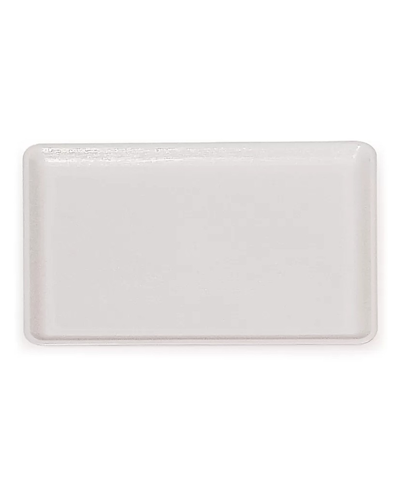 Plateau Manuc 35X28X1,5Cm Single Blanc