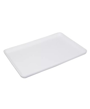 Plateau Manuc 35X28X1,5Cm Single Blanc