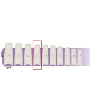 Faux Ongles X50 Capsulpro T3 Aphrodite 11,0X30,0Mm