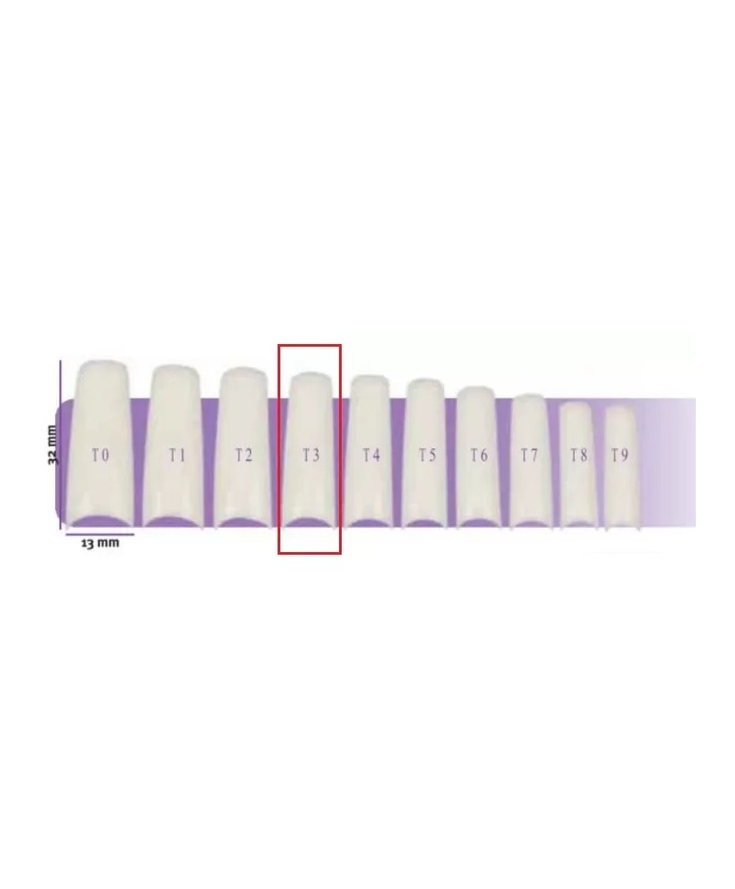 Faux Ongles X50 Capsulpro T3 Aphrodite 11,0X30,0Mm