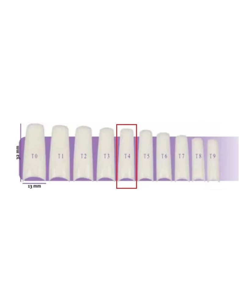 Faux Ongles X50 Capsulpro T4 Aphrodite 10,5X29,5Mm