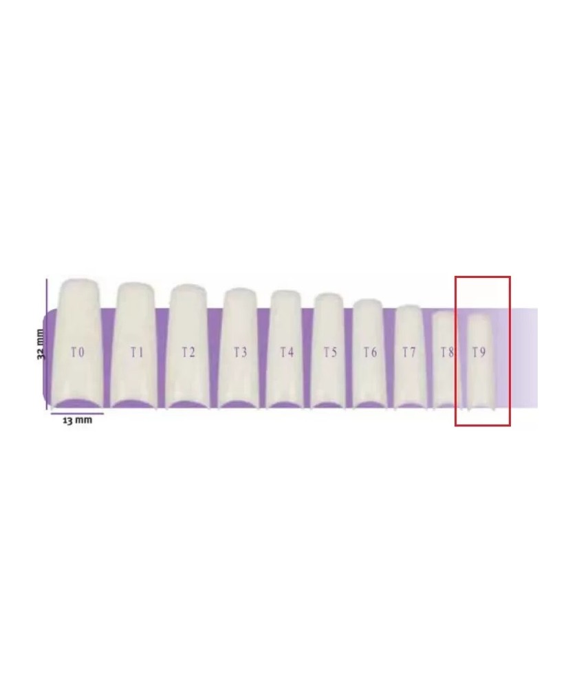 Faux Ongles X50 Capsulpro T9  Aphrodite 8,0X26,0Mm
