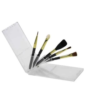 Pinceau Makeup Pm Kit 5 Pcs  Etui Sac Deplix