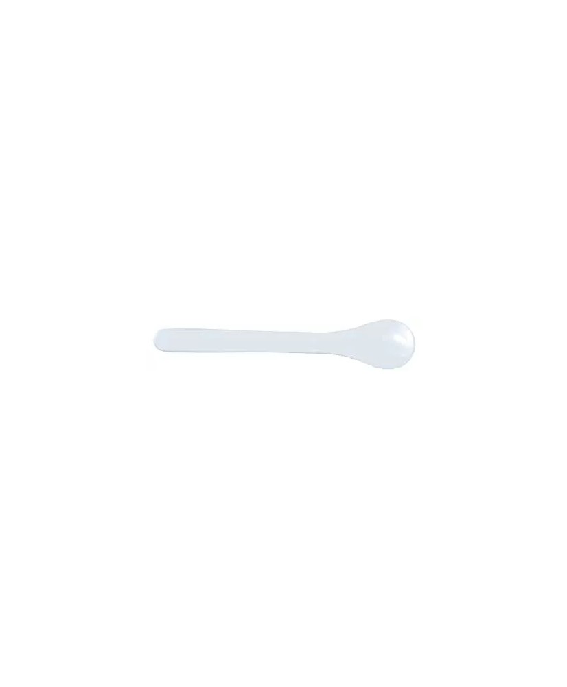 Spatule Cuillere Pvc Blanc 16Cms