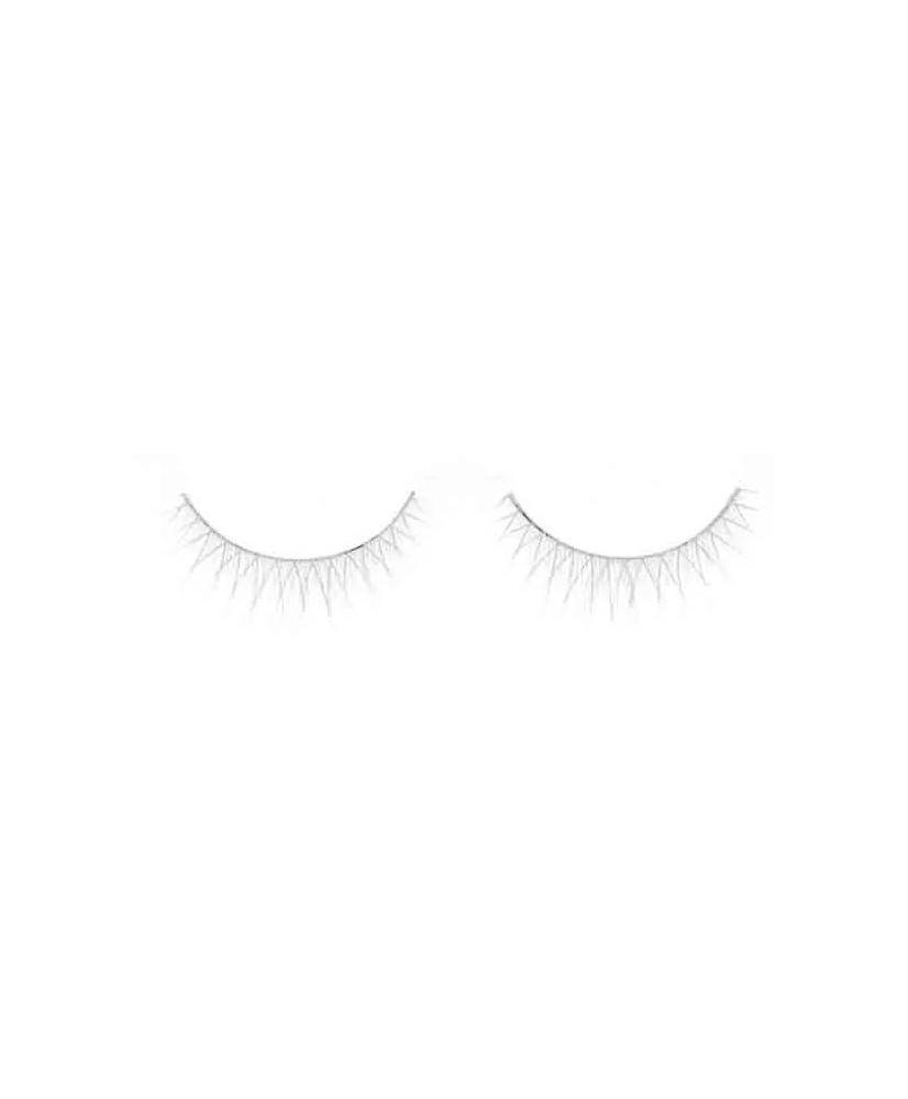 FAUX CILS COLORE BLANC x2 AVEC COLLE