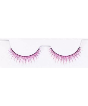 FAUX CILS COLORE ROSE x2 AVEC COLLE