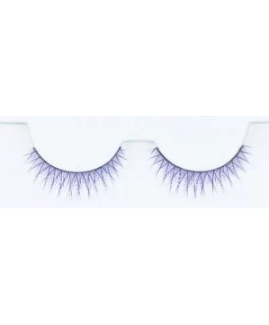 FAUX CILS COLORE VIOLET x2 AVEC COLLE