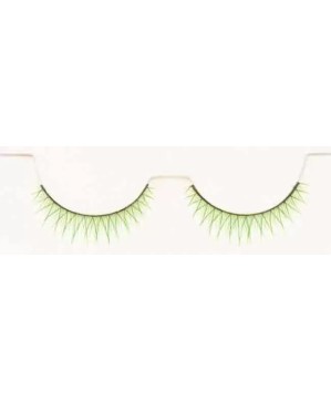 FAUX CILS COLORE VERT x2 AVEC COLLE