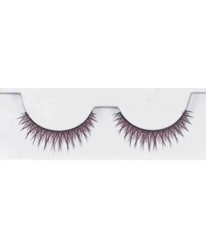 FAUX CILS COLORE BRUN x2 AVEC COLLE