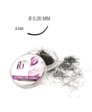 Extens.Mono Fx Cil-B Soie T-9Mm D-0.20 Bt-1Gr