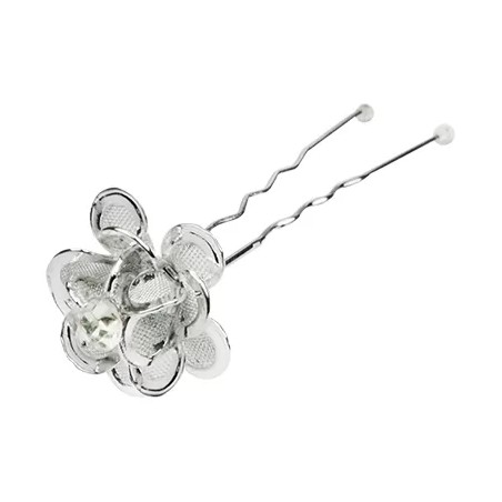 Décorcoif Eping.Flor Stras Argentx5