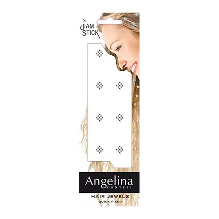 Ornements de coiffure 10 Squar Crystal (2mm)