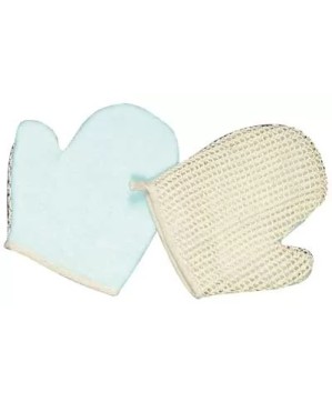 Gant de massage sisal + éponge