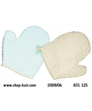 Gant de massage sisal + éponge