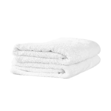 Drap éponge blanc 100x150cm