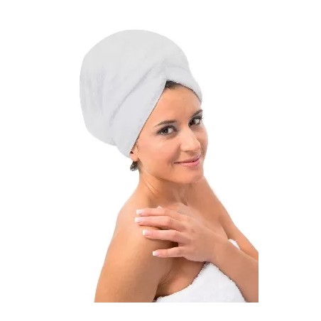 Bandeau turban d'eshétique Clio blanc