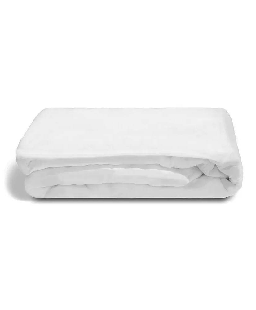 Housse Mercury blanc 100% coton (200x90cm)