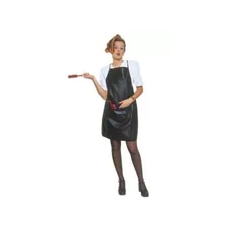 Tablier Teinture Judith Noir Avpoche