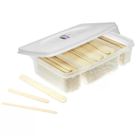 Spatules pour Cire - Intégral Beauty (400 Pièces 3 tailles)