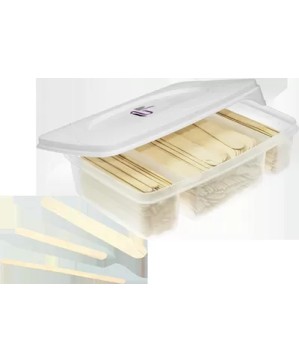 Spatules pour Cire - Intégral Beauty (400 Pièces 3 tailles)