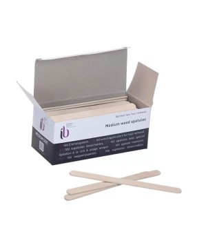 Spatules Cire - Moyennes, 114 x 10 mm, Lot de 100