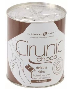 Cire Epil Tiede Chocolat  Av Bande (800ml)