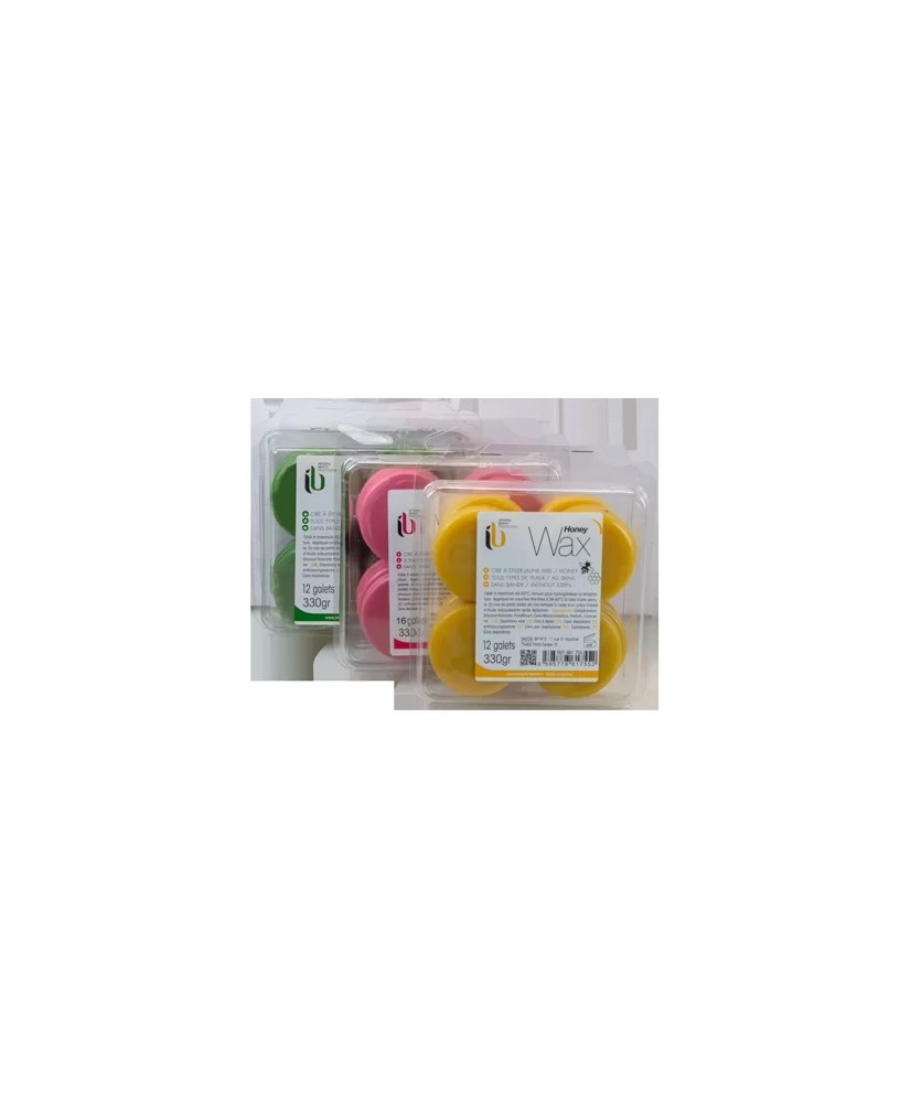 Cire-epilation Rose Extra  12 Galets 330Grs