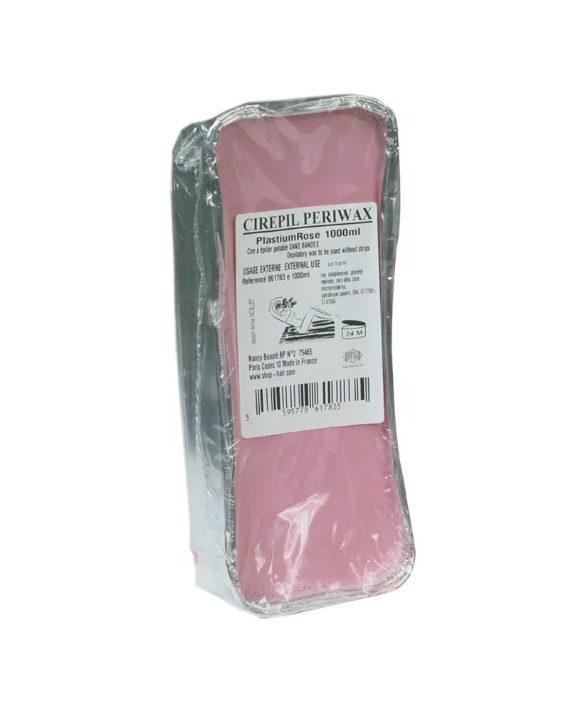 Cire-epilation Periwax Plastium rose pain Kg