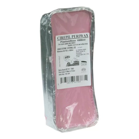 Cire-epilation Periwax Plastium rose pain Kg
