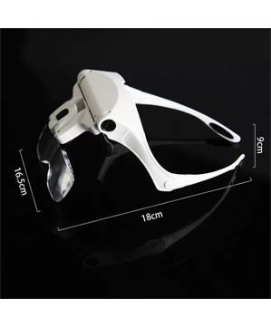 Lunettes Loupe Visière Serre Tête Avec 5 Dioptries