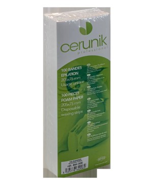 Bandes Eco en Papier Mousse CERUNIK - 100 Bandes, 205 x 75 mm