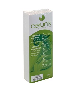Bandes Eco en Papier Mousse CERUNIK - 100 Bandes, 205 x 75 mm
