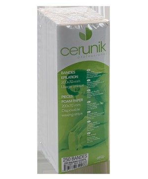 Bandes Eco en Papier Mousse CERUNIK - 250 Bandes, 200 x 70 mm