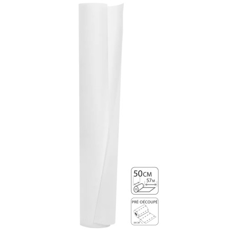 Drap Examen Eco en Rouleau - 150 Feuilles, 50 x 38 cm