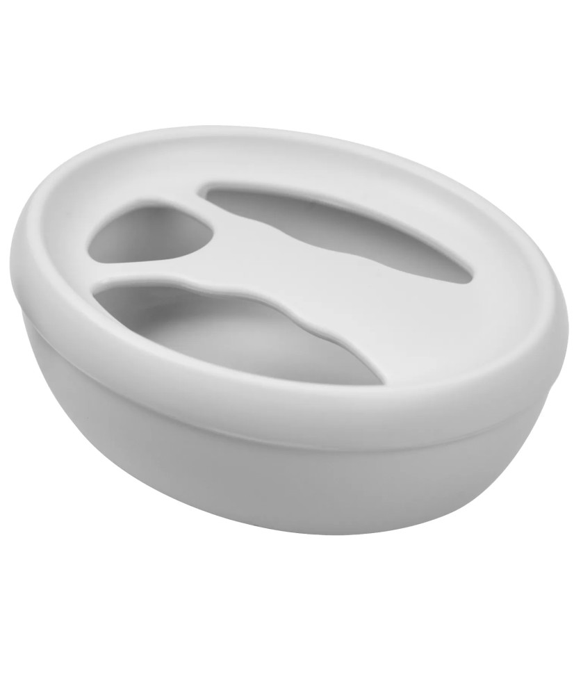 Bol Manucure Rond Inversable Blanc