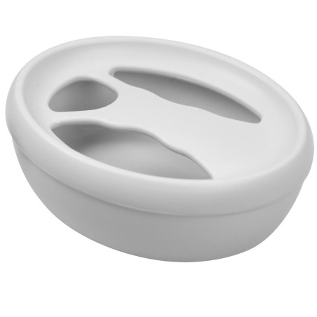 Bol Manucure Rond Inversable Blanc