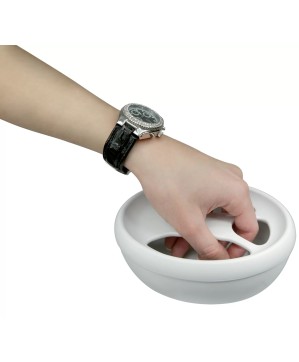 Bol Manucure Rond Inversable Blanc