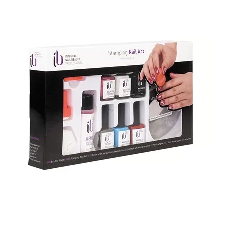 Kit Stamping Tamponage Nail Art 14Pc